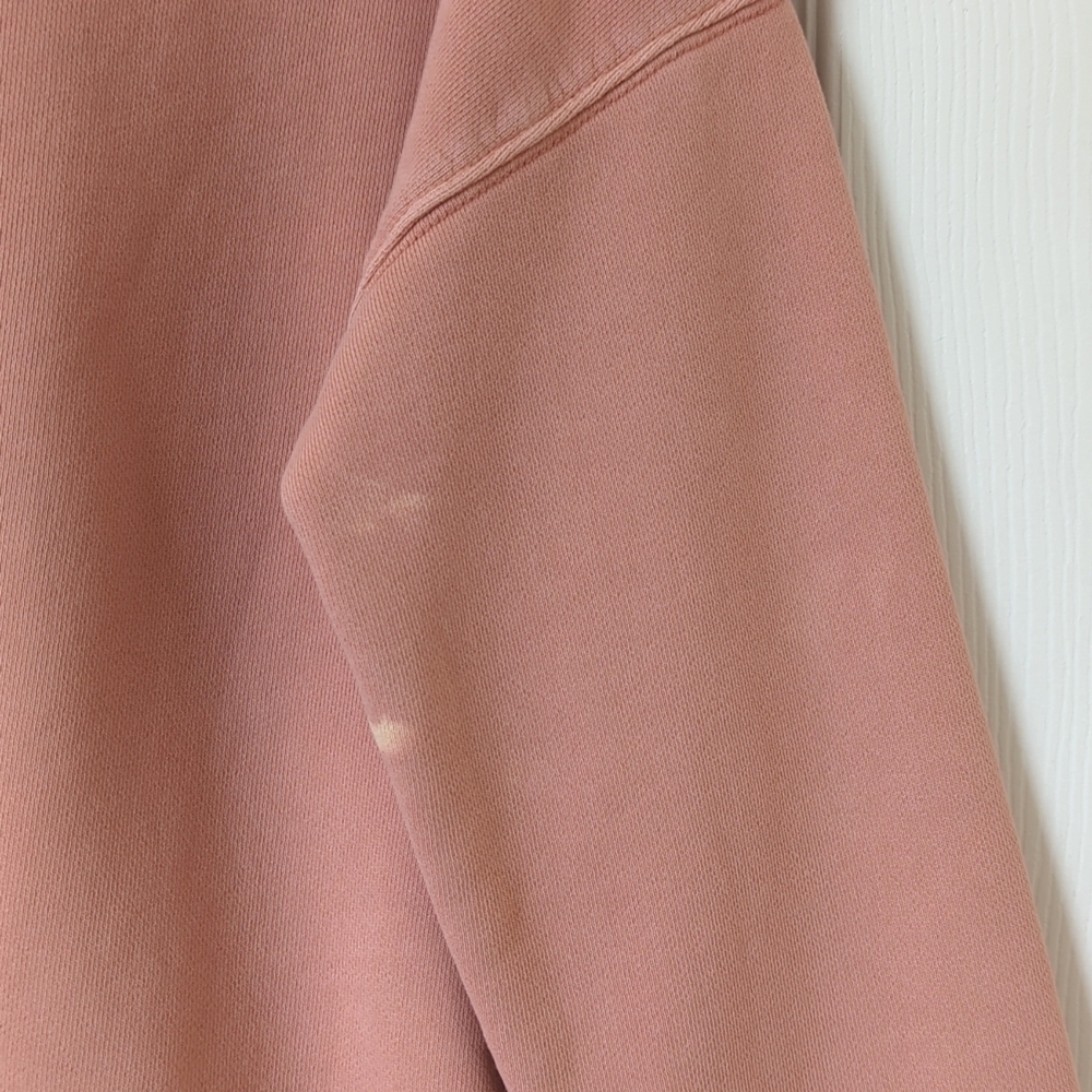 Madewell Classic (Re)sourced Cotton V-neck Cardigan Sweatshirt Blush Pink XS - Picture 14 of 14